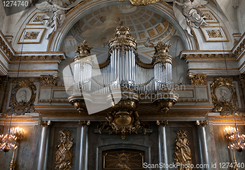 Image of Old organ in the church