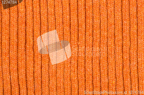 Image of Orange woolen cloth