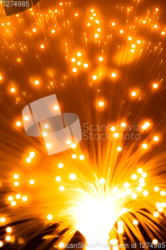 Image of Abstract background of out of focus lights