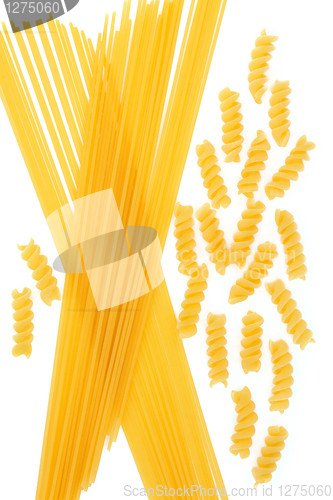 Image of Spaghetti and Fusilli Pasta