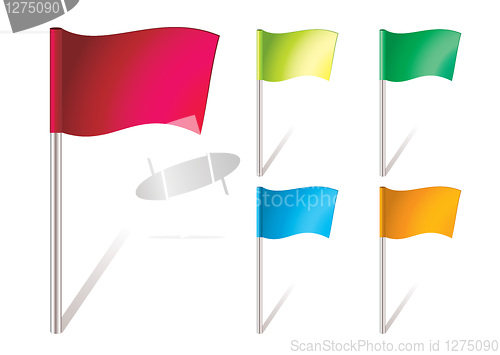 Image of Flapping flag icon