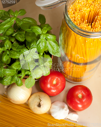 Image of Spaghetti - ingredients