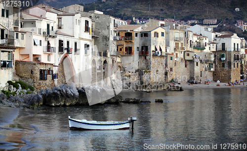 Image of Cefalu city, Sicily 