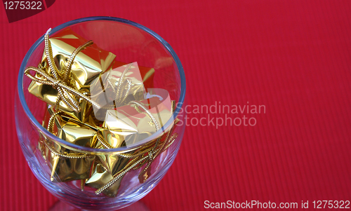 Image of Wine glass of Gifts