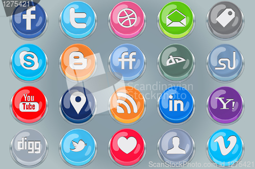 Image of Social Push Icons