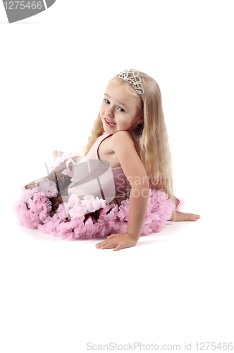 Image of Little girl in studio