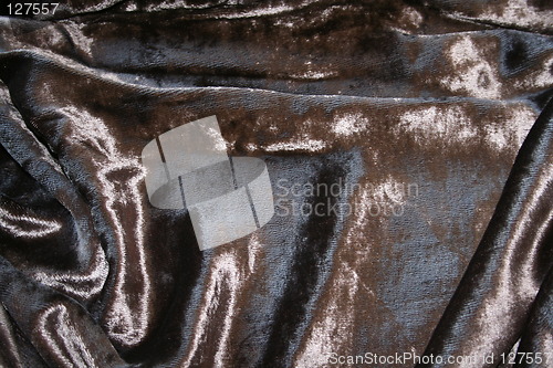 Image of Brown Velvet Fabric