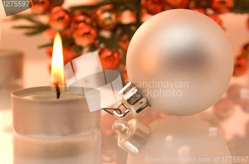 Image of ball and candle