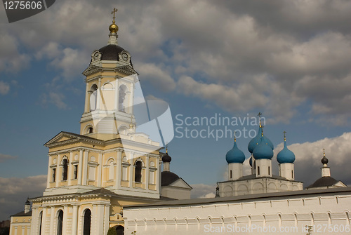 Image of man`s monastery