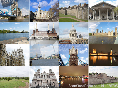 Image of London landmarks