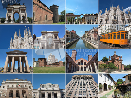 Image of Milan landmarks