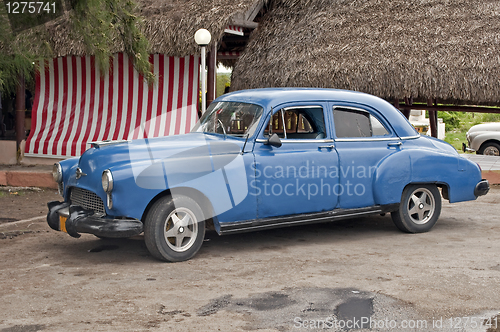 Image of Old cuban car.
