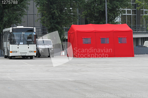 Image of Hospital tent