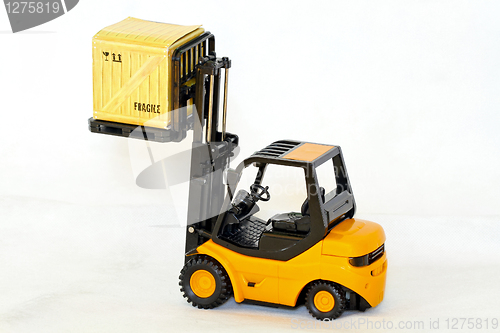 Image of Forklift cargo