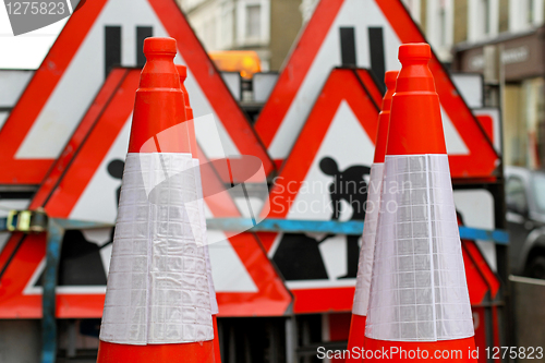 Image of Road cones