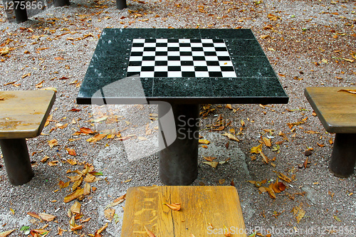 Image of Chess table