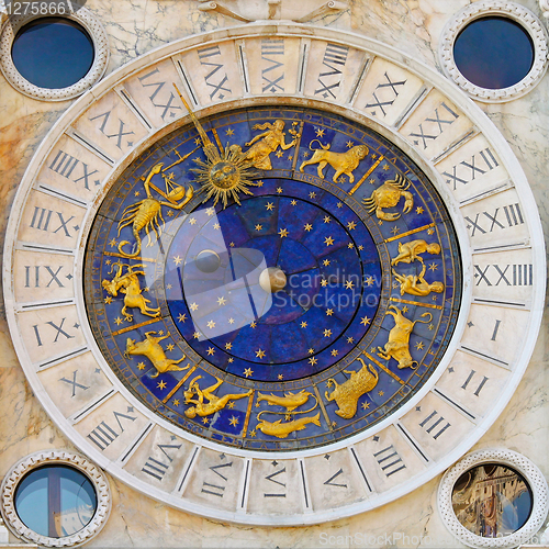 Image of Zodiac clock