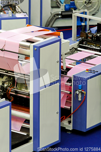 Image of Plastic bag machine