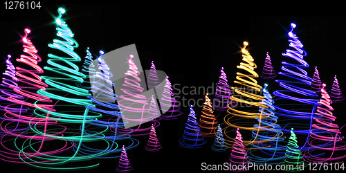 Image of christmas forest