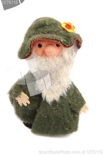 Image of old homeless toy