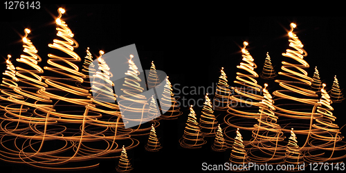 Image of christmas forest