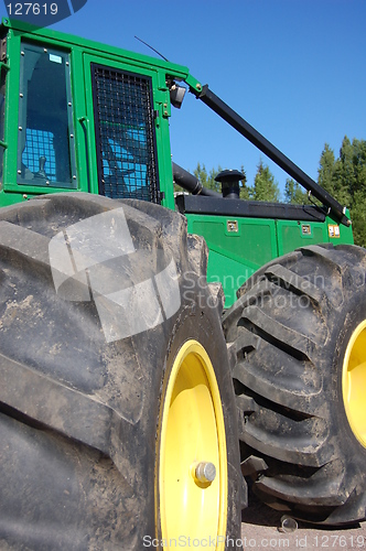 Image of forest tractor