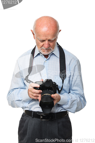 Image of senior photographer