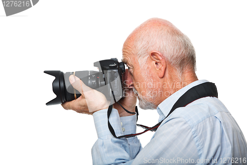 Image of senior photographer