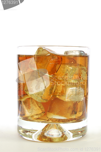 Image of whisky on the rocks