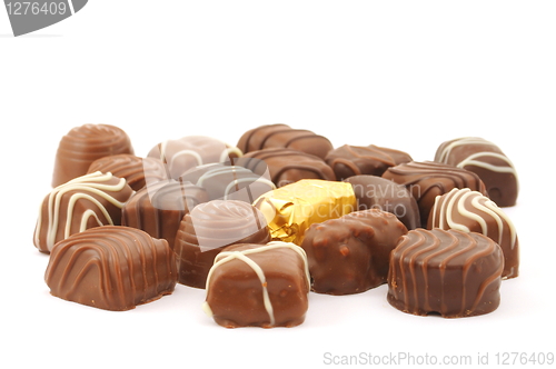 Image of chocolate praline