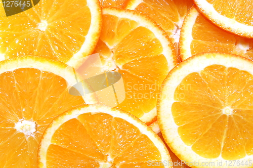 Image of orange fruit background