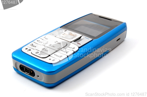 Image of isolated cell phone