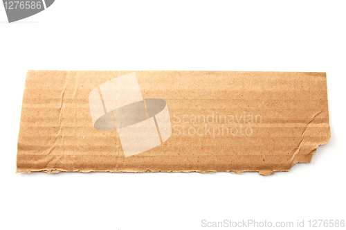 Image of blank cardboard