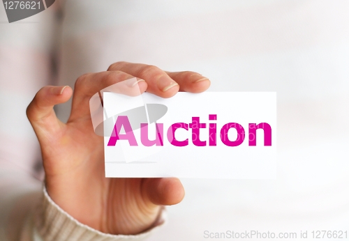 Image of auction