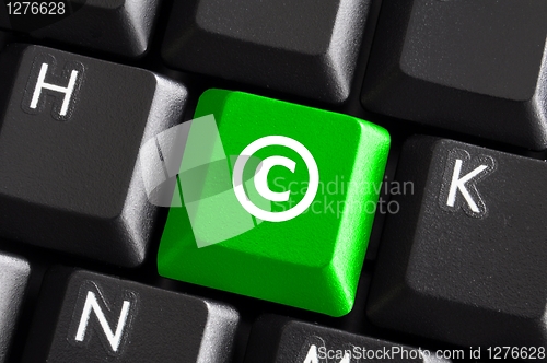 Image of copyright concept