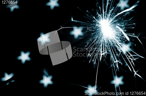 Image of holiday sparkler