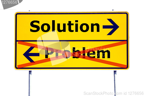 Image of problem and solution