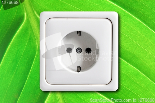 Image of ecological power outlet