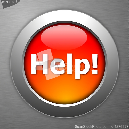 Image of red help button