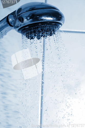 Image of shower and water