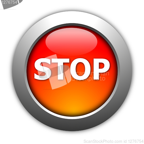 Image of stop button