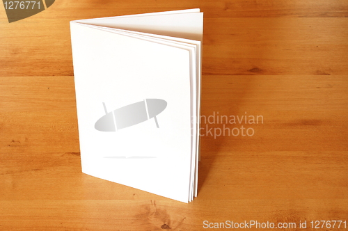 Image of empty paper book