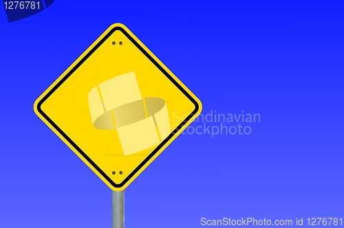Image of sign with copyspace