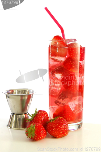 Image of strawberry cocktail