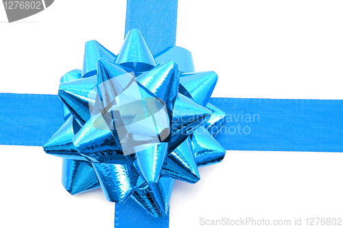 Image of Christmas Gift with ribbon