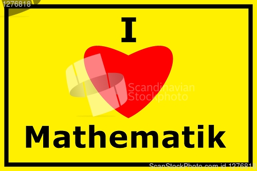 Image of i love math