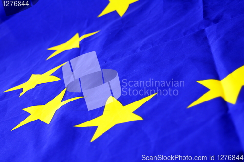 Image of eu eurpean union flag