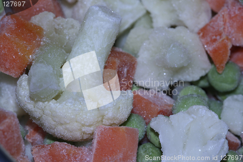 Image of frozen food close