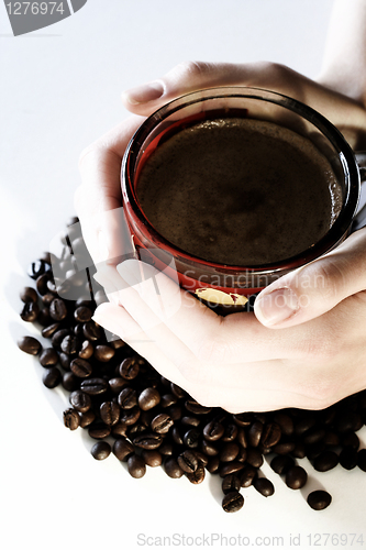 Image of Cup with coffee