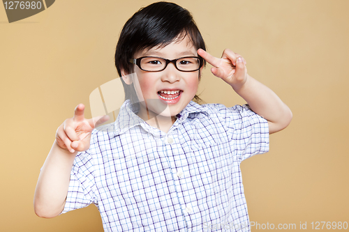 Image of Cute asian boy